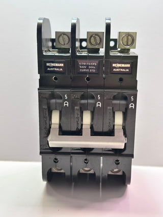 Heinemann CF Series 3 Pole Circuit Breaker 5A - CF3-G3 5A  (AB?)