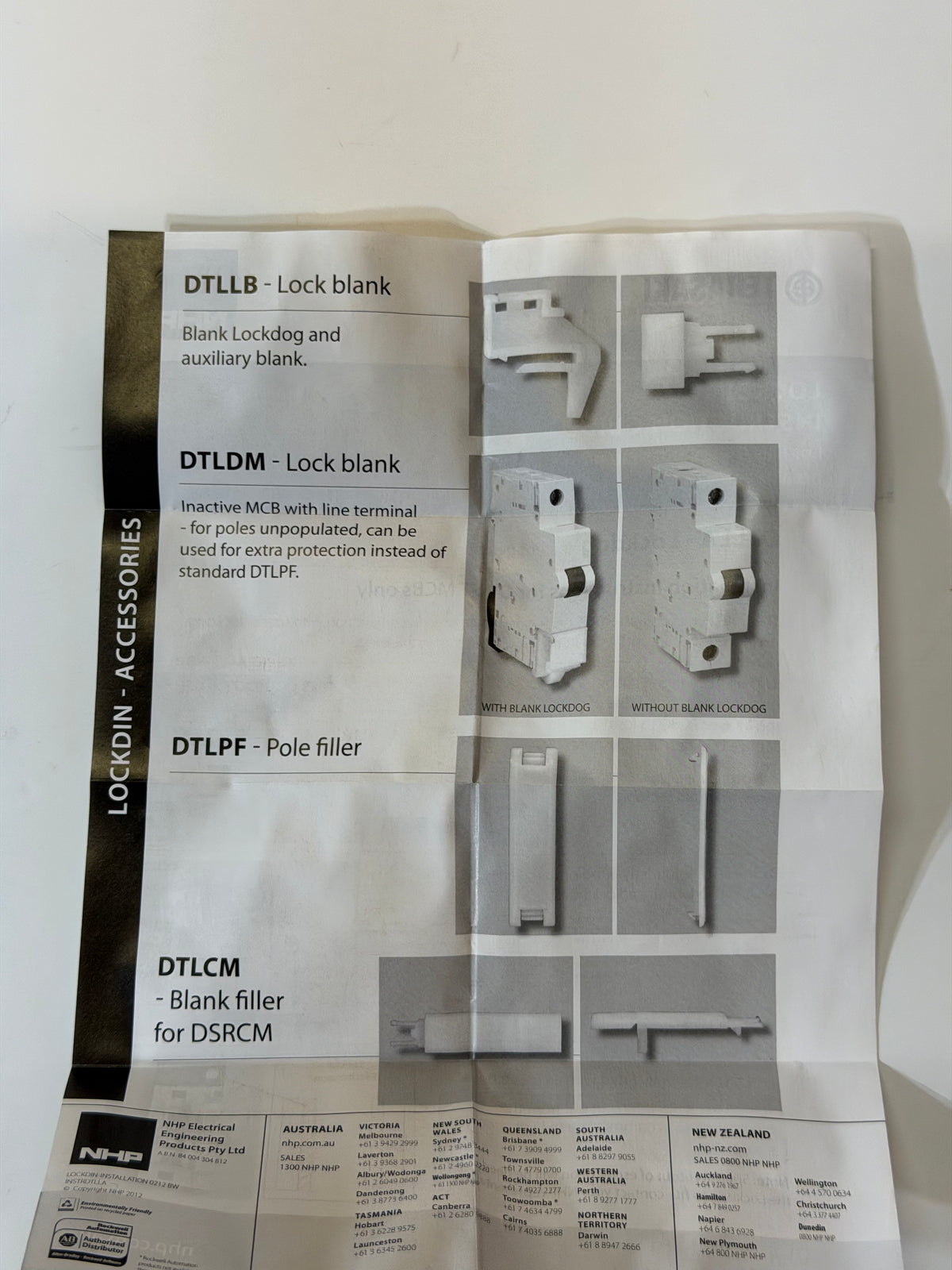 DTLLA Mechanical Locking Accessory, LH