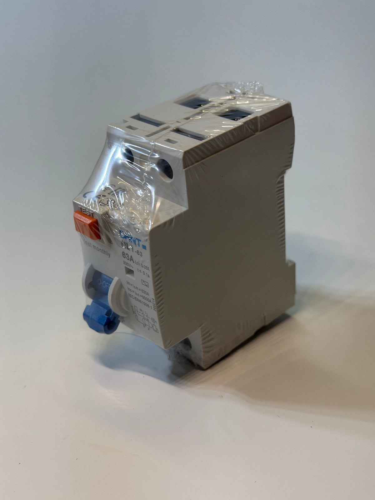 NL1-63 2 Pole 63A Residual Current Circuit Breaker