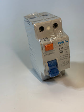 NL1-63 2 Pole 63A Residual Current Circuit Breaker