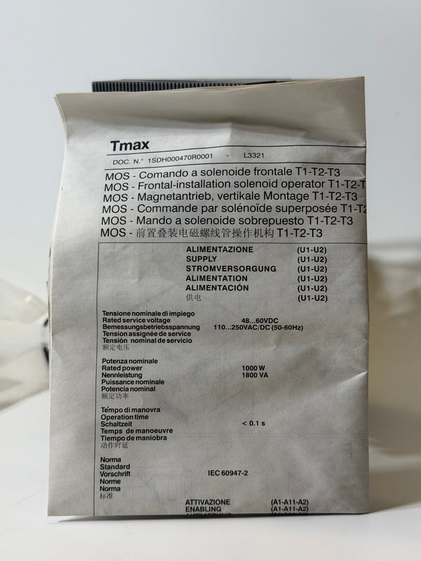 ABB 1SDA059597R1 MOS T1,.T3 SUPERIM. 110..250Vac/dc