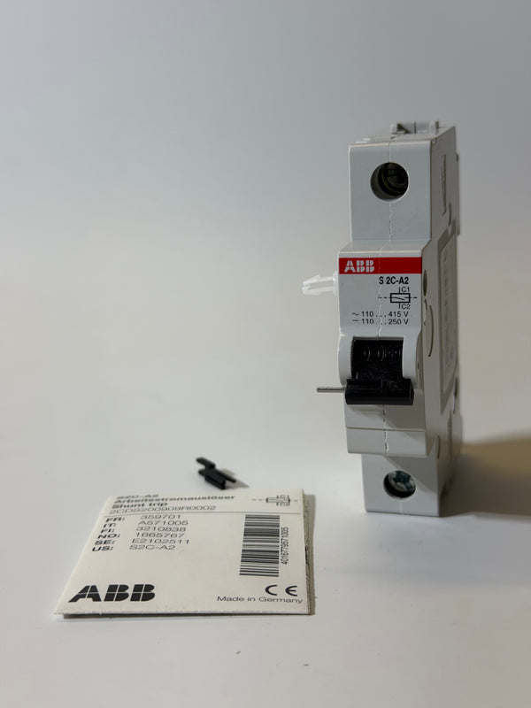 ABB S2C-A2 Circuit Breaker Accessories MCB S200P ST 110-415AC/250VDC, 2CDS200909R0002