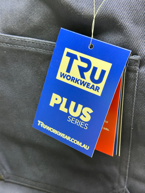 DT1142T-NAV Heavyweight Cotton Cargo Trousers with Reflective Tape