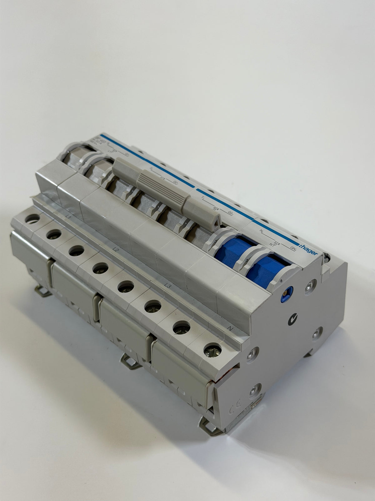 Hager SF463 63A 3 Phase 4 Pole Changeover Switch