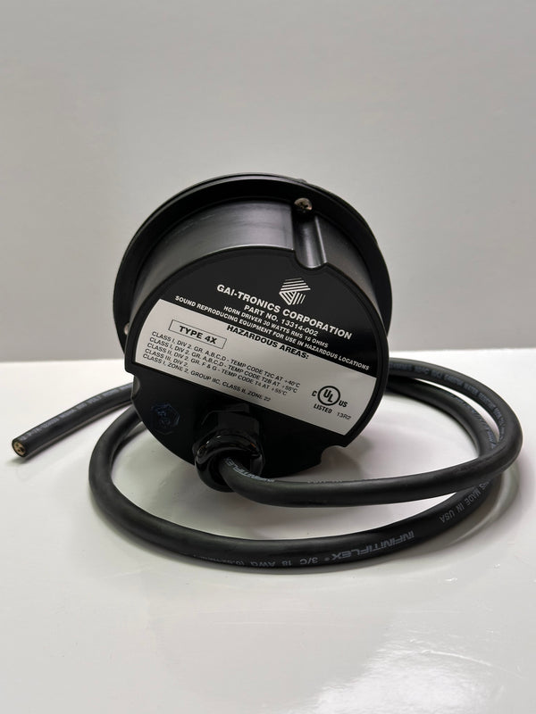 GAI-TRONICS 13314-002 Indoor-Outdoor Hazardous Area 0-16-Ohm Horn/Compression Driver