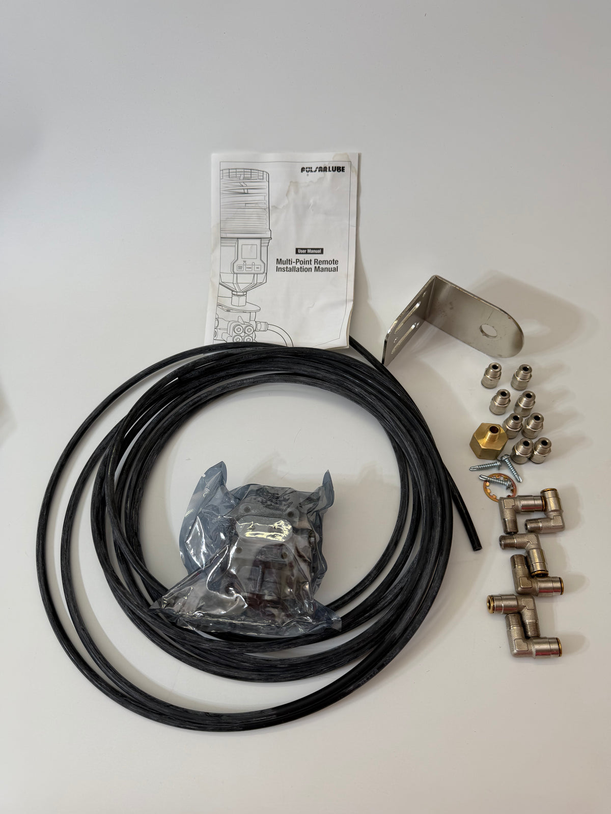 Pulsarlube 1250MD-4 M Series 4 Outlet Remote Installation Kit