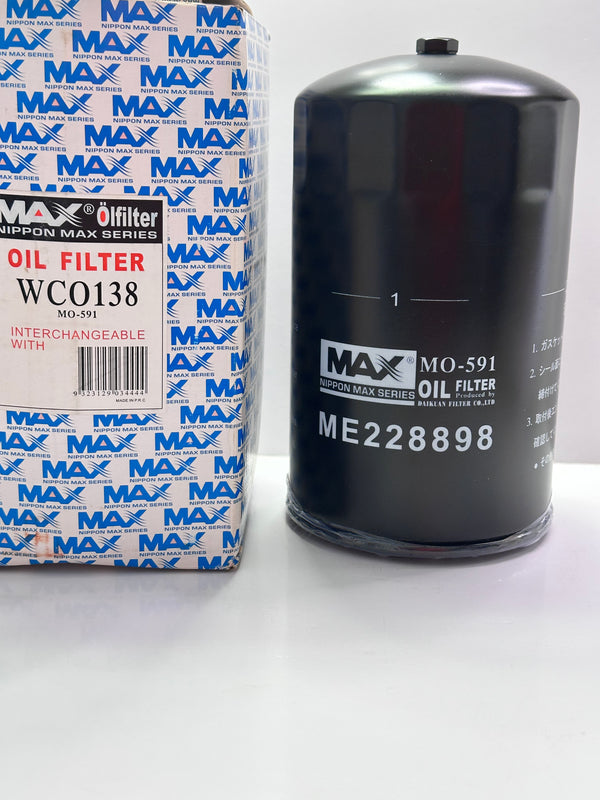 Nippon MCO138 Oil Filter For Mitsubishi ME228898