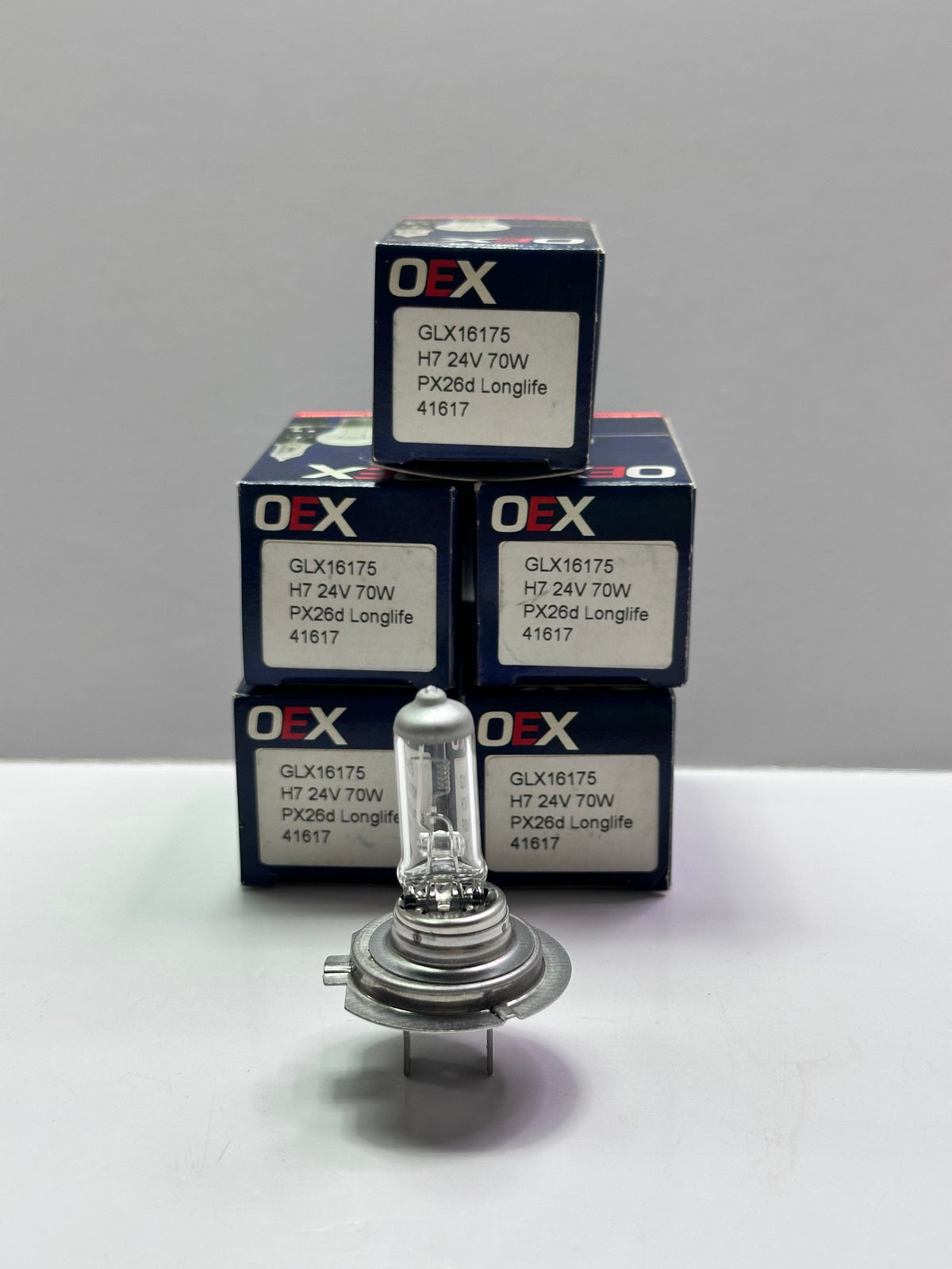 OEX GLX16175 24V 70W H7 Long Life Automotive Globe