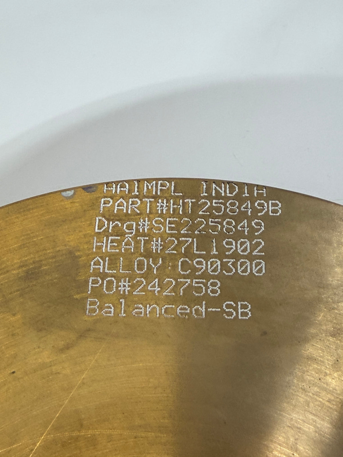 Flowserve HT25849B Impeller