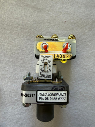 ECON-O-TROL E1S-GH90-P4 Pressure Switch, Stripped Model