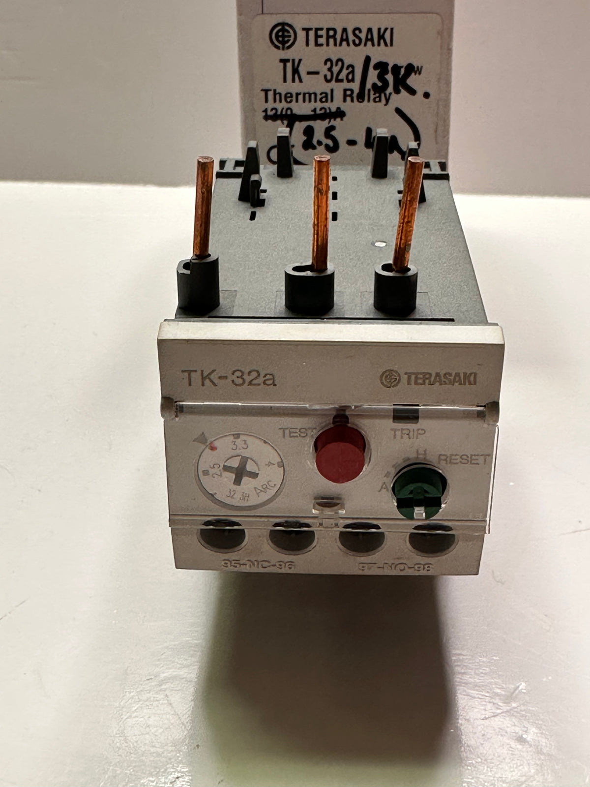 TERASAKI TK-32a/3K 2.5~4A Thermal Overload Relay 820562