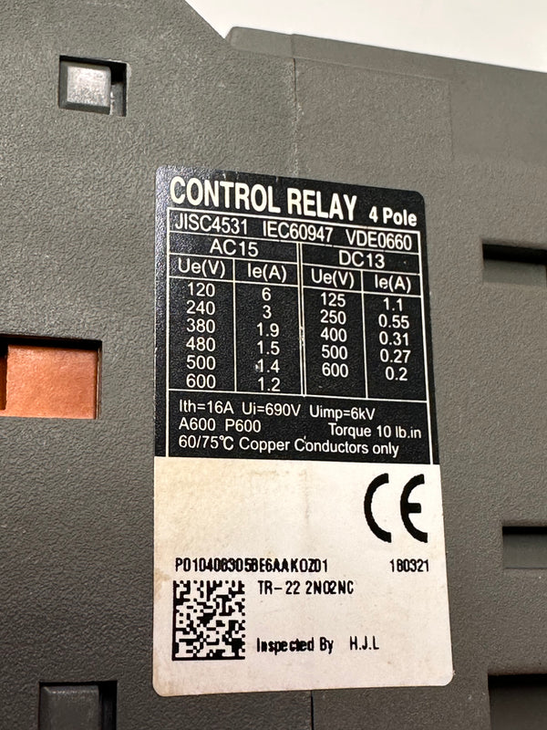 TERASAKI TR-22 Control Relay