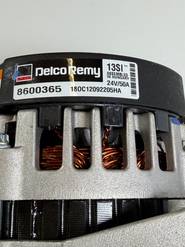 Delco Remy 8600365-13SI 24V 50A Alternator for Jaylec 65-0070