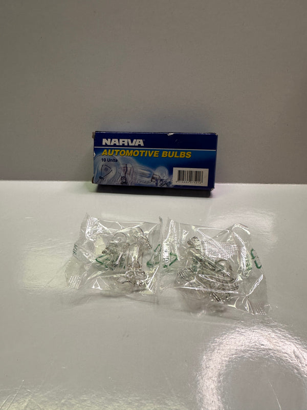 Narva 12V 5W W2.1 X 9.5D W5W Wedge Globes (Box of 10) 47501