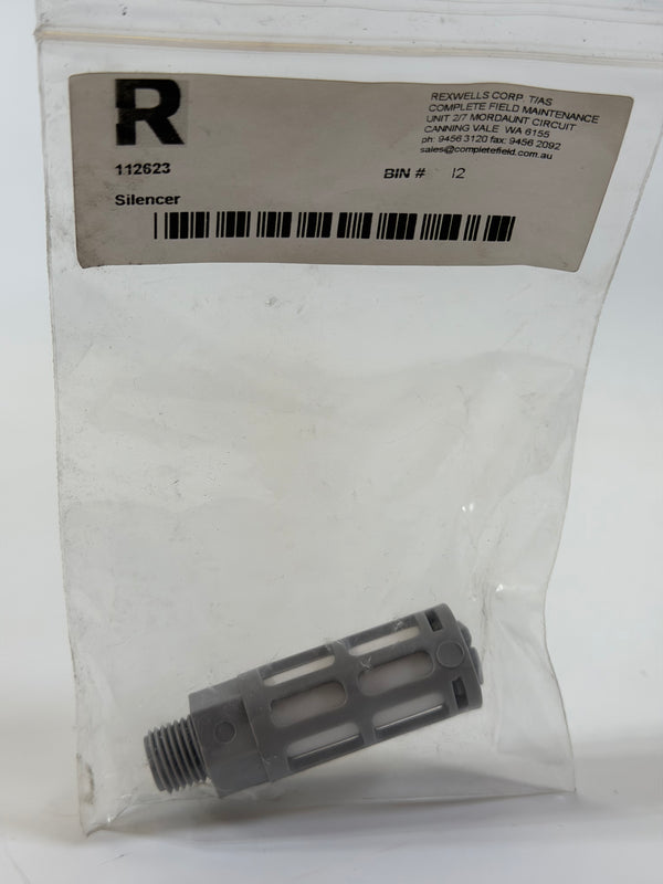 112623 Silencer, Pneumatic Muffler U1/4