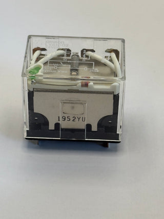 LY4N-D2 DC24 Omron Power Relay, 24VDC, 4PDT, 10A