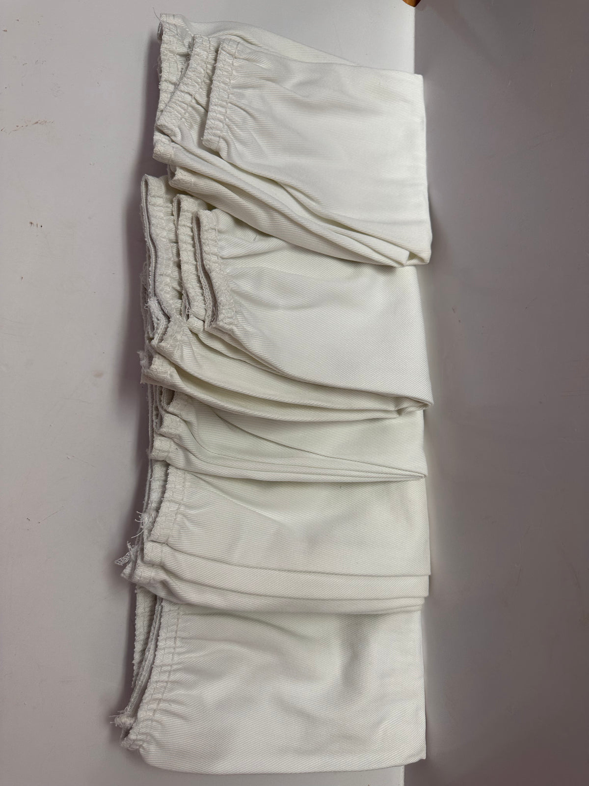 CDS007 White Cotton Drill Sleeves, 14" – Bag of 5 Pairs