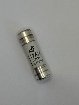 DF Electric 421002 Cartridge Fuse, 14x51mm gG 690V 2A, Box of 10