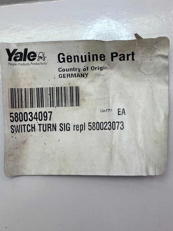 Yale 580018841 Turn Signal Switch - Forklift