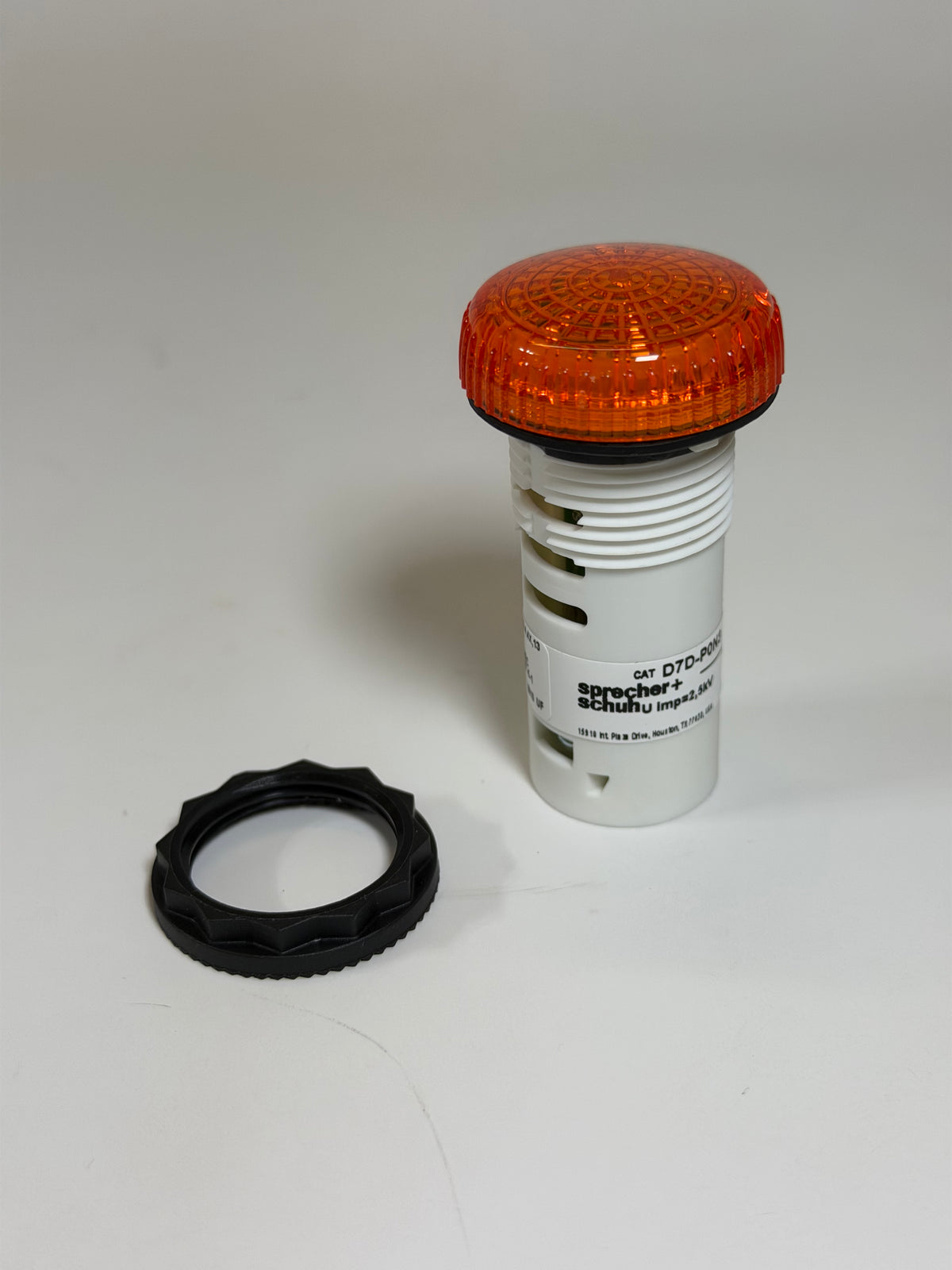 D7DP0N3 Sprecher + Schuh 22mm Monolithic 24V LED Indicator Lamp, Amber