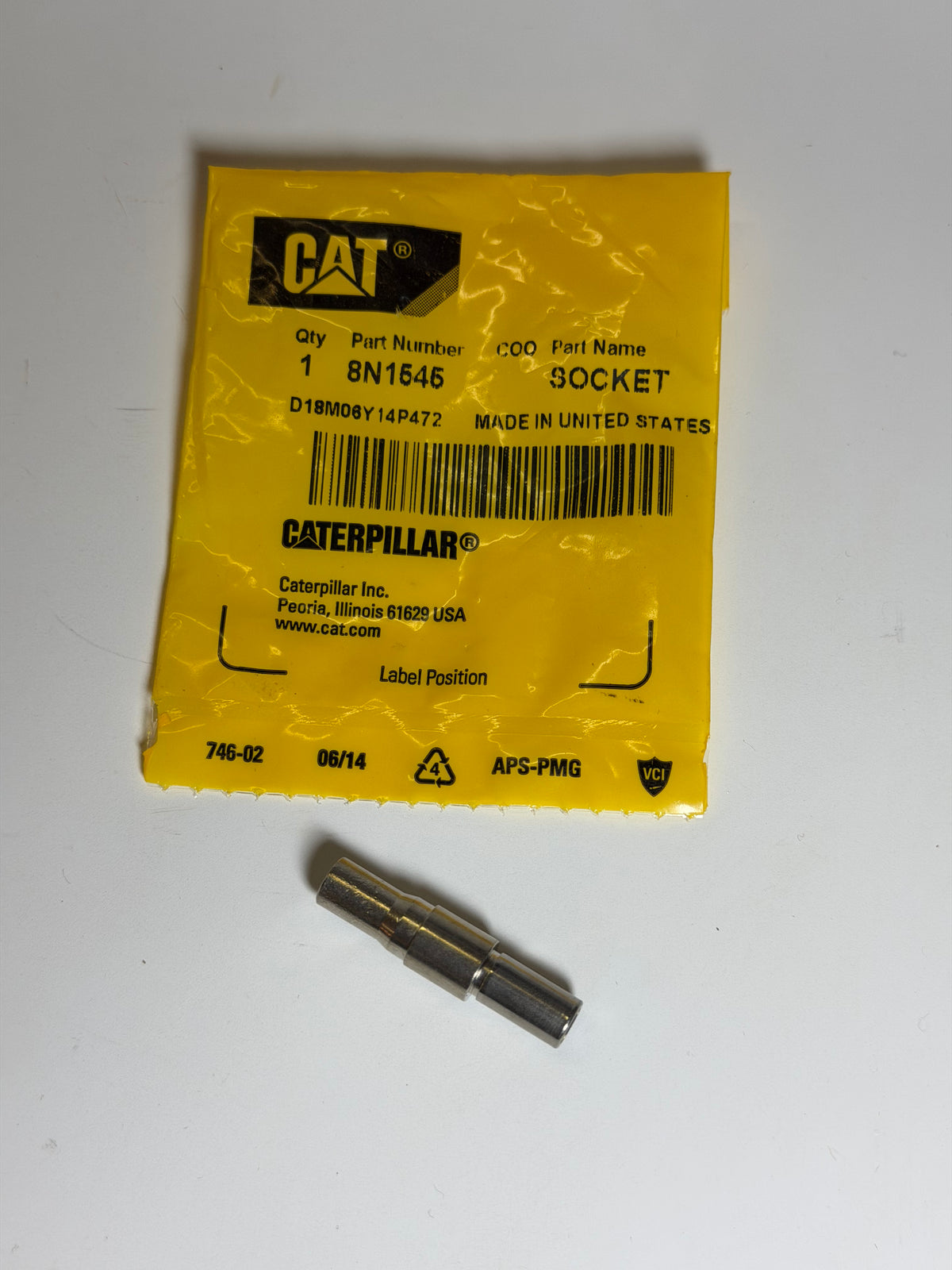 8N-1545 Connector Socket - Genuine CAT Part