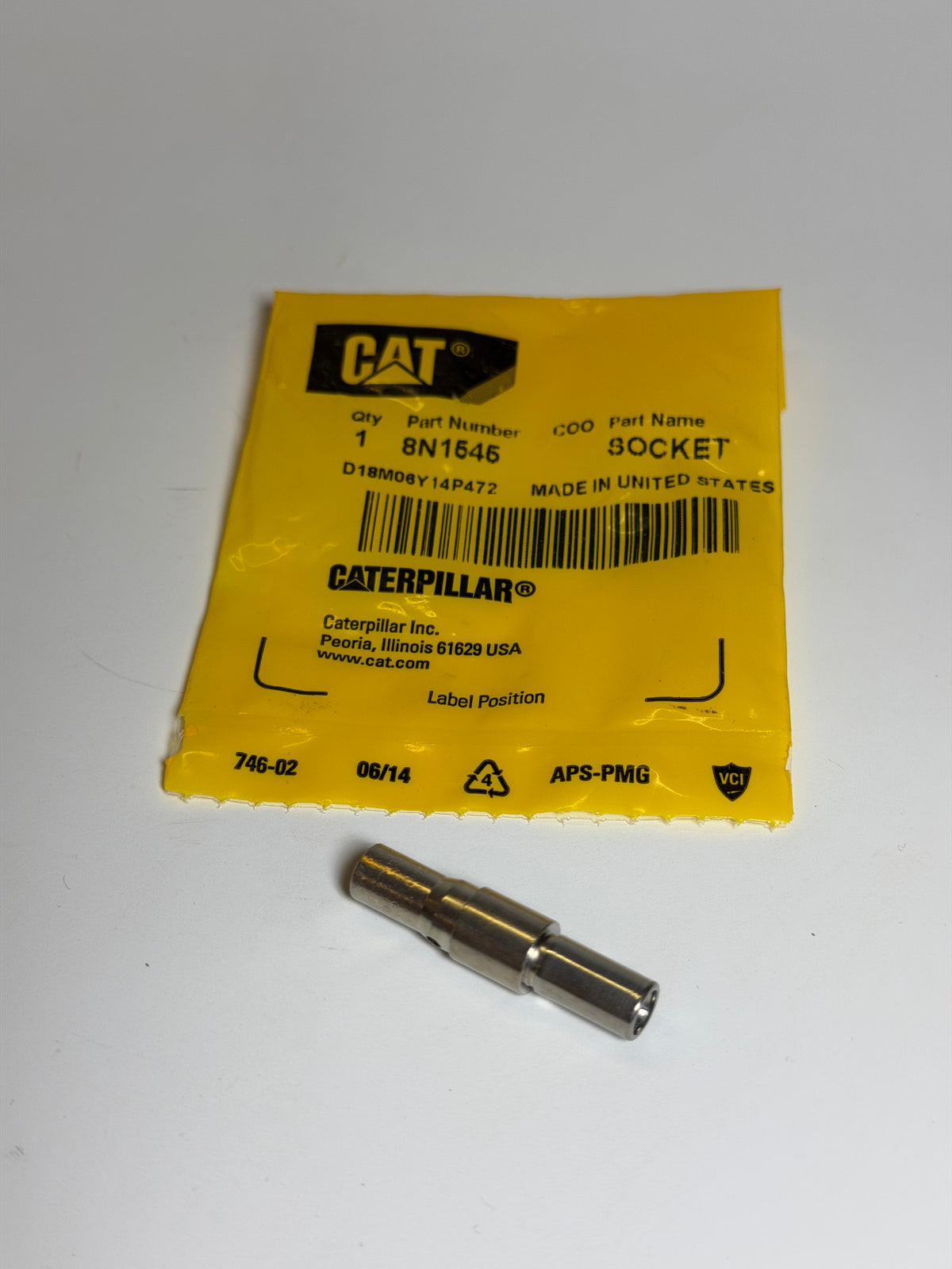 8N-1545 Connector Socket - Genuine CAT Part
