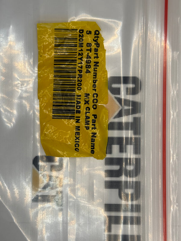 8T-4984 Tension Band Clamp - Genuine CAT Clamp - Bag of 5