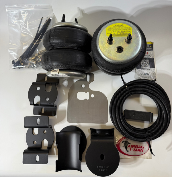 Airbag Man RR4700 Air Suspension Helper Kit for Rear Leaf Springs