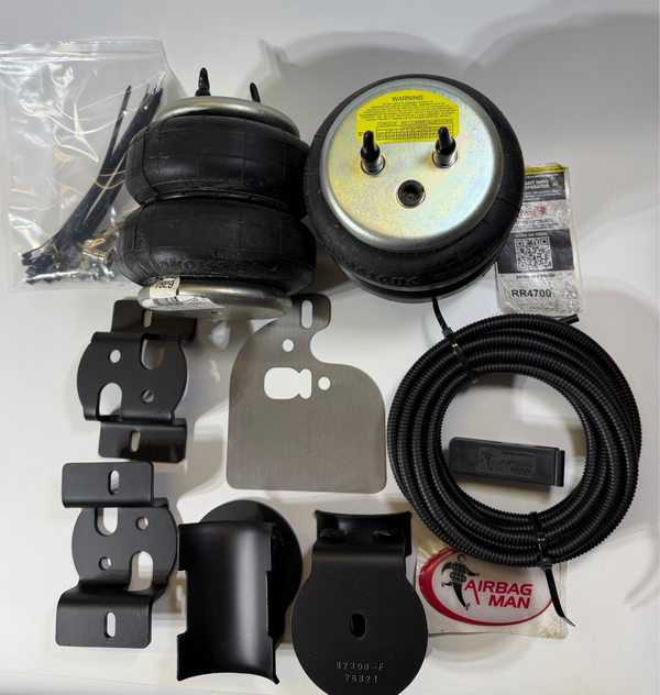 Airbag Man RR4700 Air Suspension Helper Kit for Rear Leaf Springs