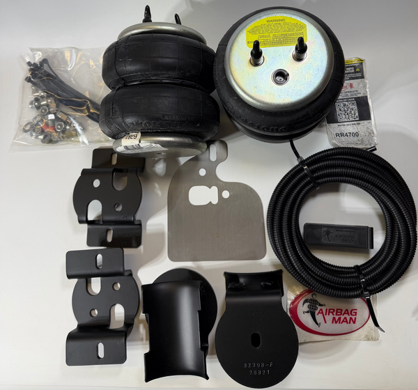 Airbag Man RR4700 Air Suspension Helper Kit for Rear Leaf Springs