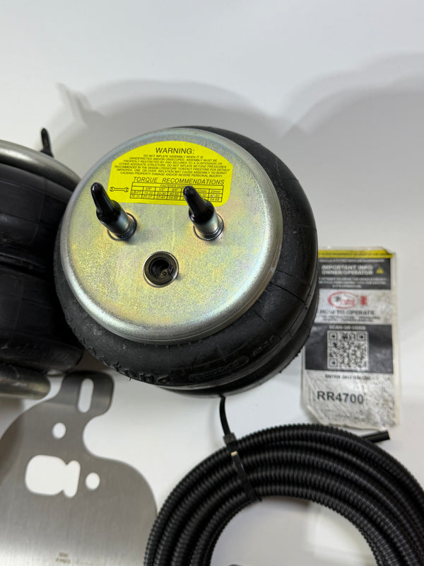 Airbag Man RR4700 Air Suspension Helper Kit for Rear Leaf Springs