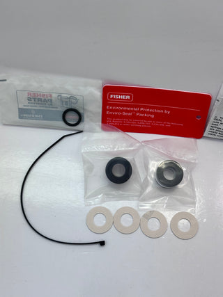 Fisher Emerson RPACKX00202 Enviro-Seal Packing Retrofit kit 1/2" Stem Double PTFE