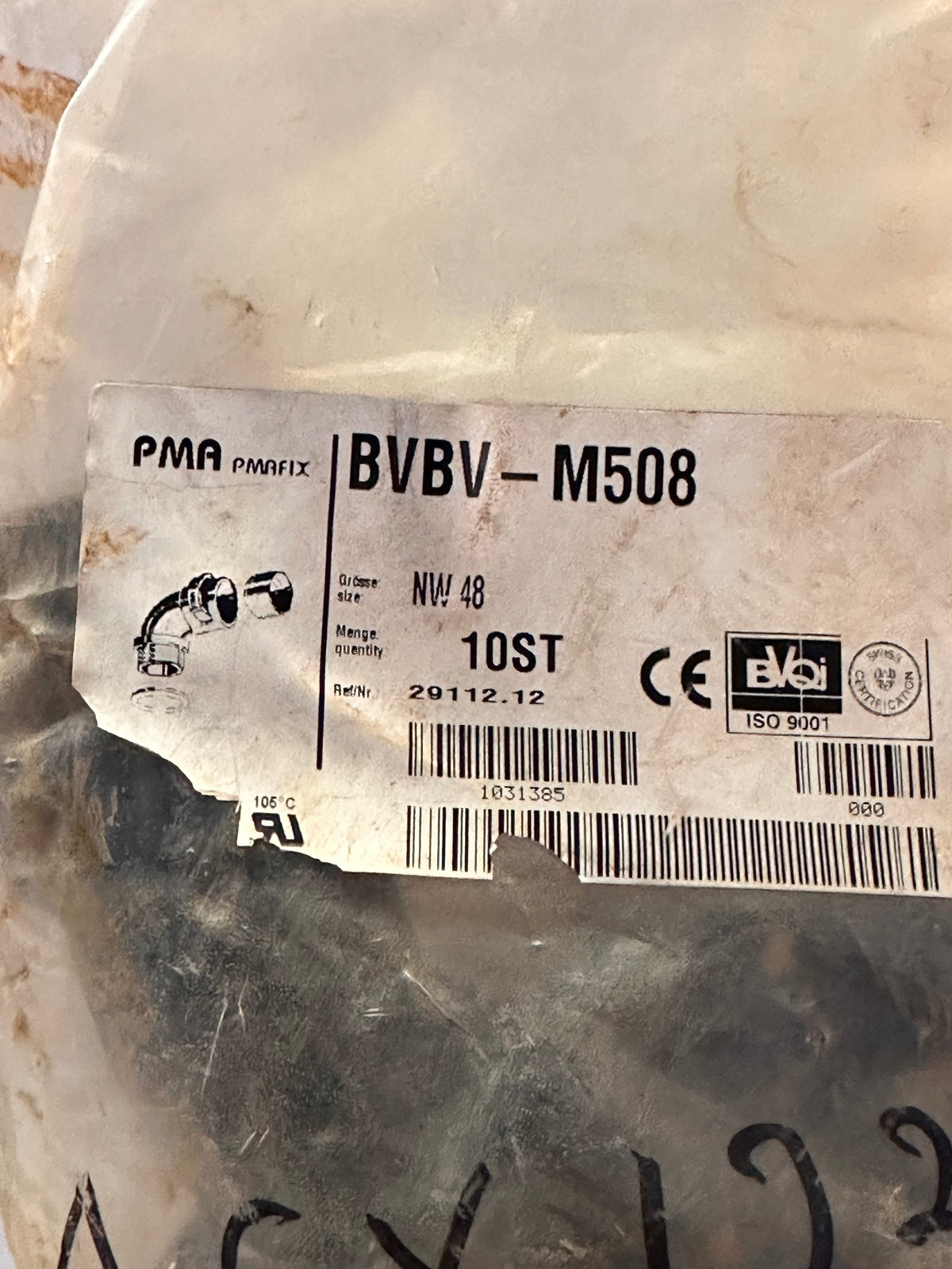 ABB PMAFIX Conduct Fittings BVBV-M508 Bulk Pack