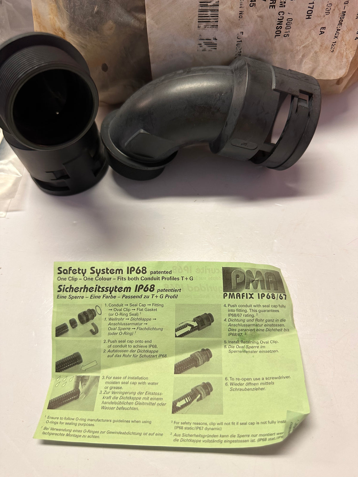 ABB PMAFIX Conduct Fittings BVBV-M508 Bulk Pack