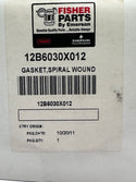 FISHER 12B6030X012 Gasket, Spiral Wound