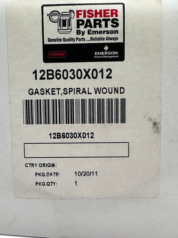 FISHER 12B6030X012 Gasket, Spiral Wound