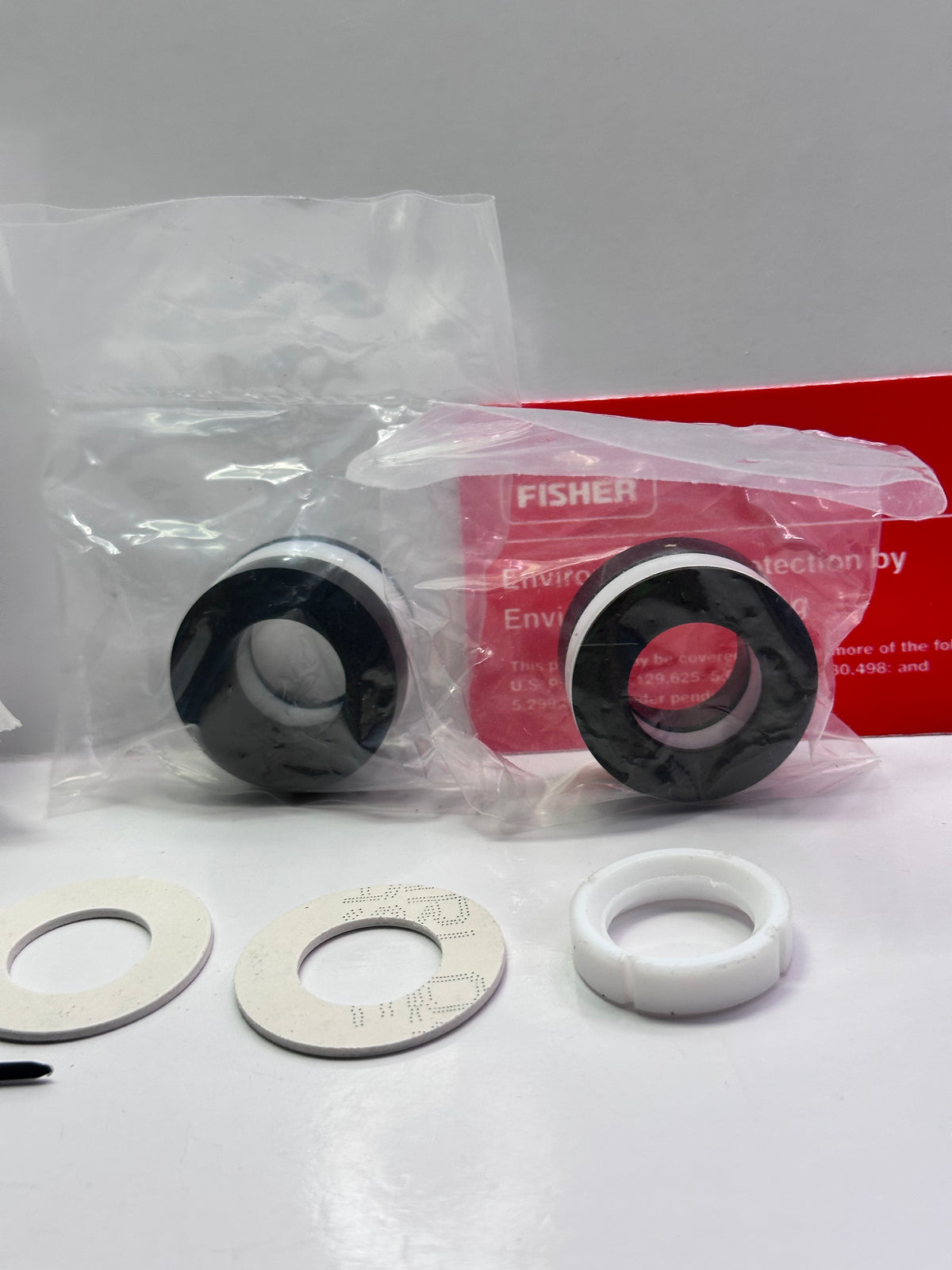 Fisher Emerson RPACKX00212 Enviro-Seal Packing Repair Kit - Double PTFE 3/4"