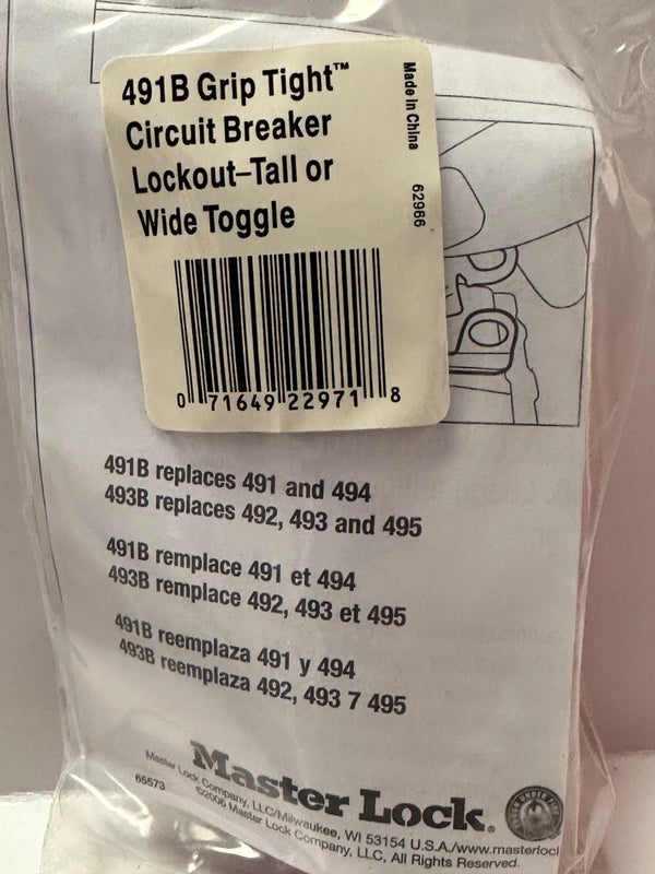 Master Lock 491B Grip Tight Circuit Brreaker Lockout | Mining ...