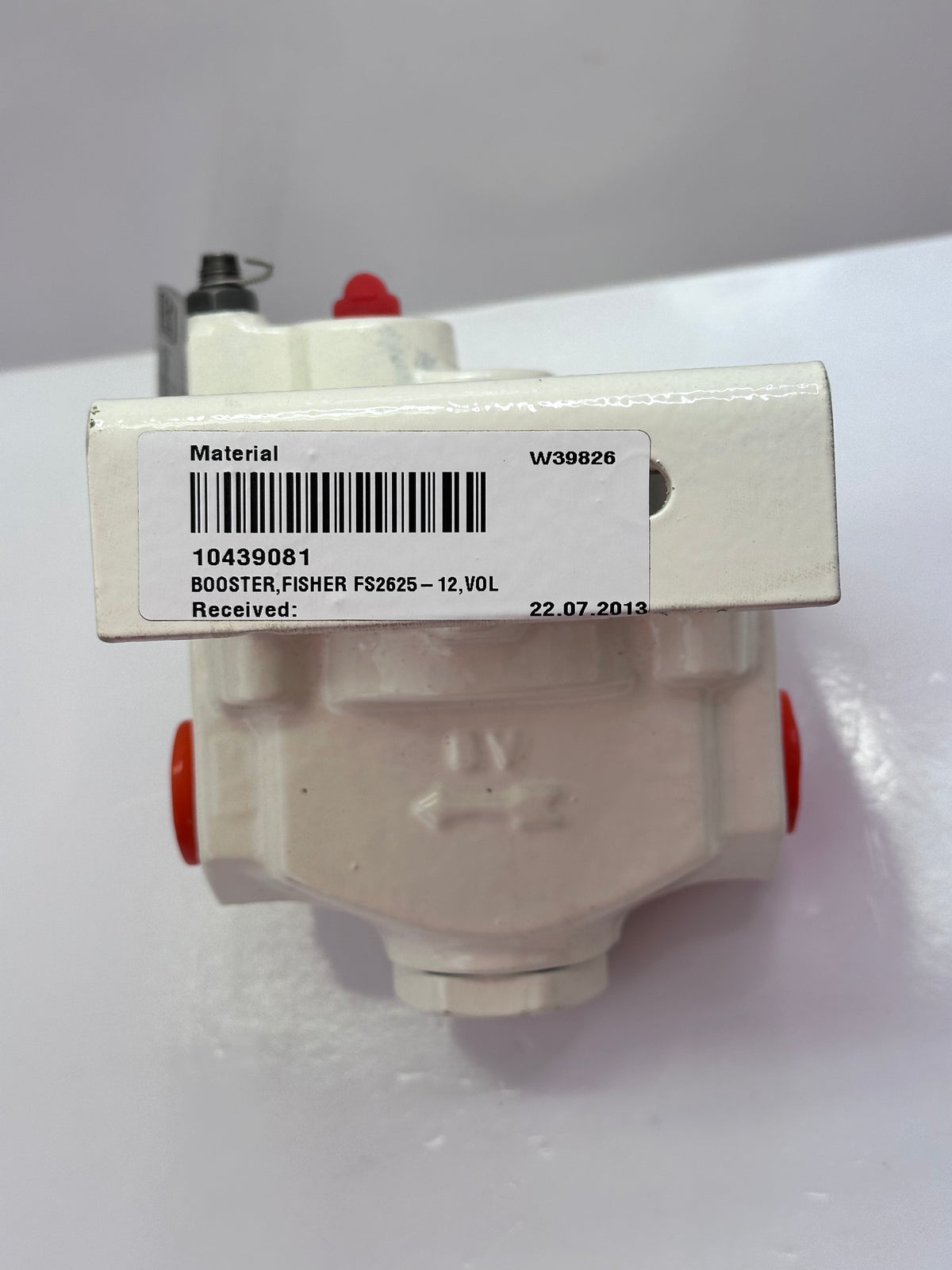 Fisher 2625 Series Pneumatic Volume Booster — FS2526-12 Reference