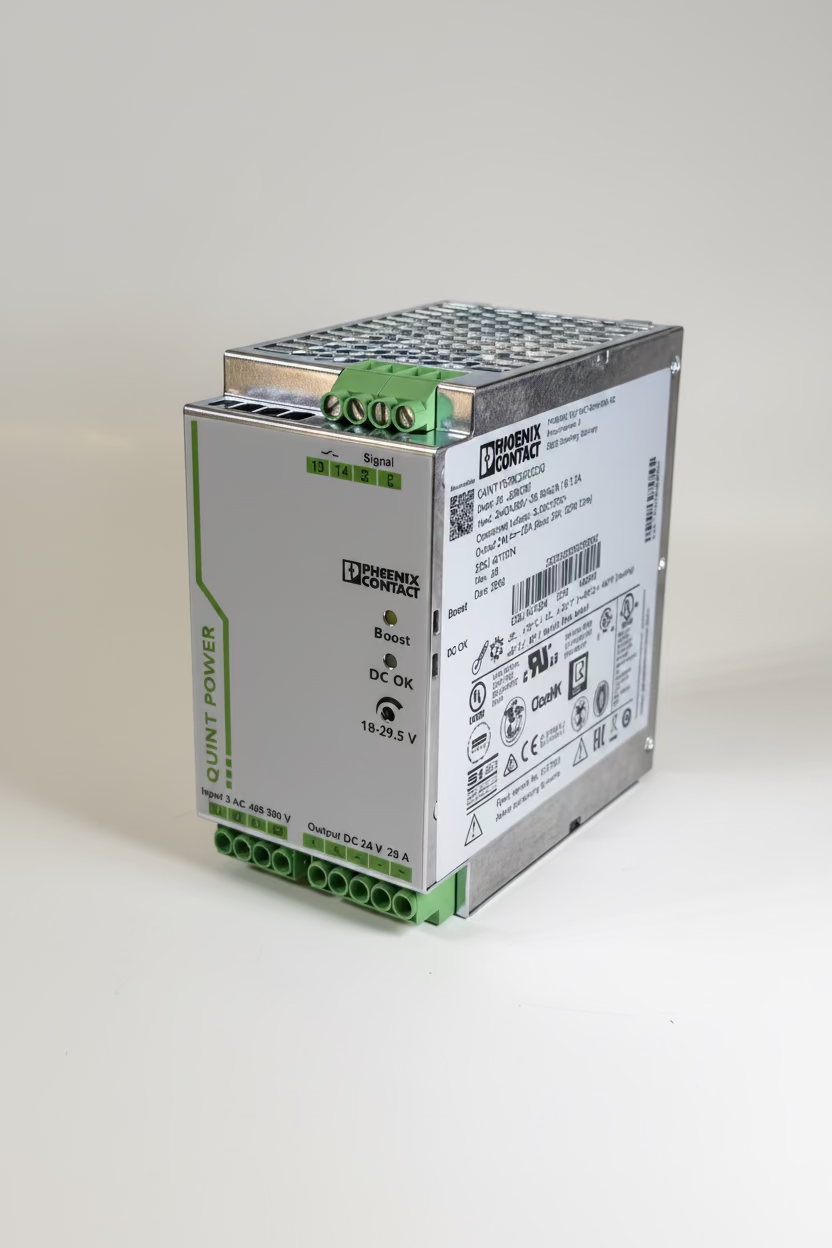 3BHE031065R0020 QUINT-PS/3AC/24DC/20 Power Supply, 2866792