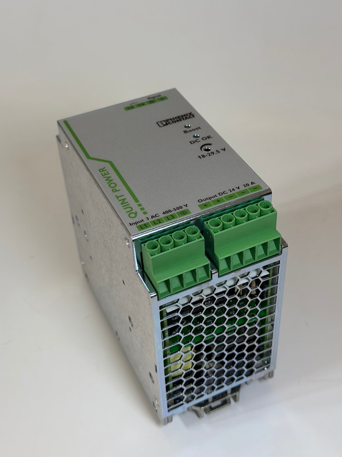 3BHE031065R0020 QUINT-PS/3AC/24DC/20 Power Supply, 2866792