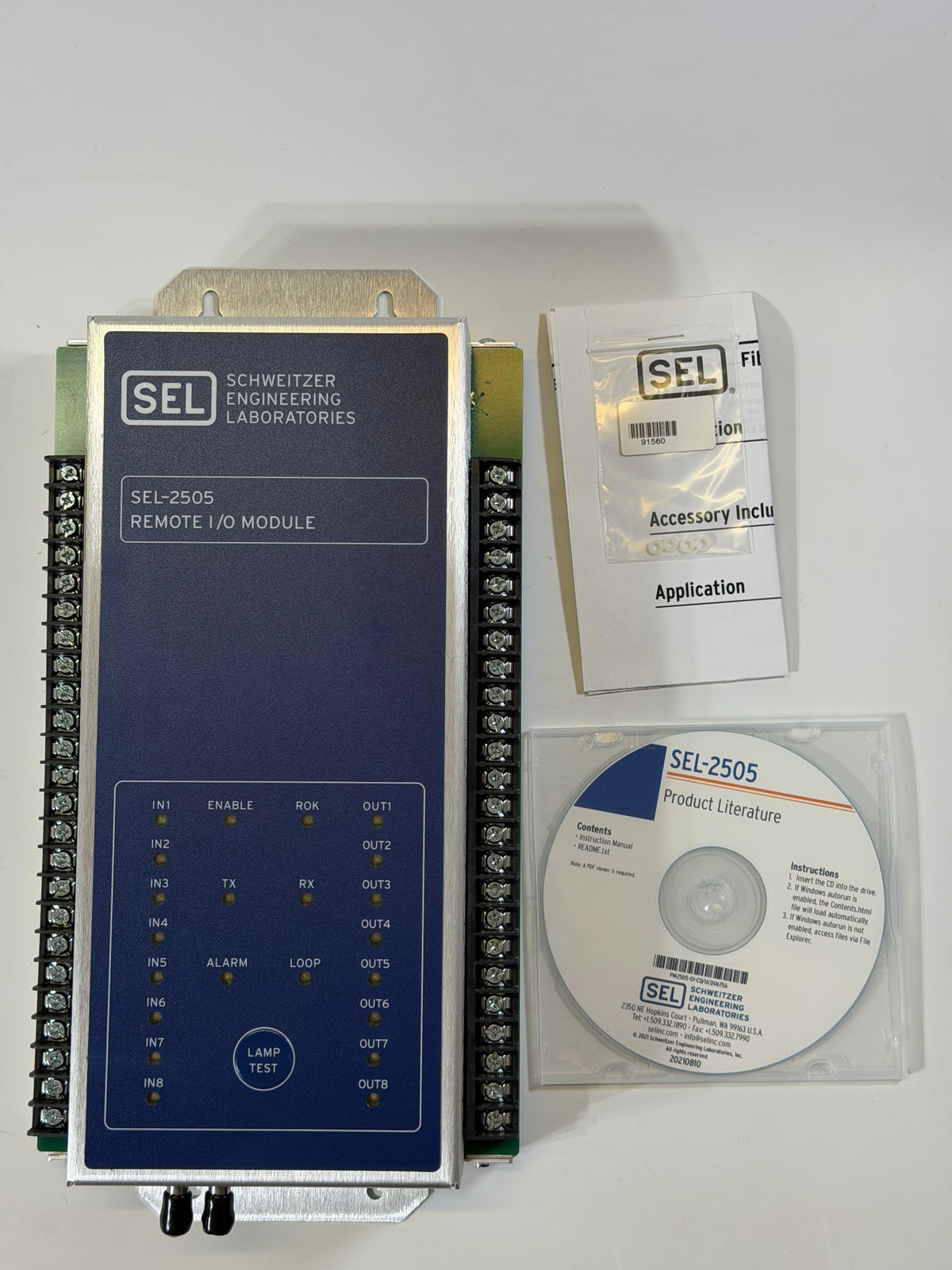 SEL-2505 Remote I/O Module 2505333XX