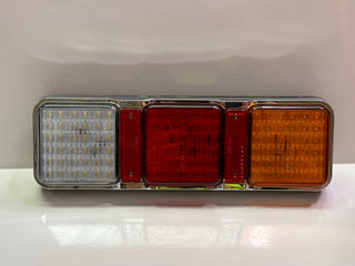 VX617ARW LED Combination Lamp with Reflectors, Chrome Base