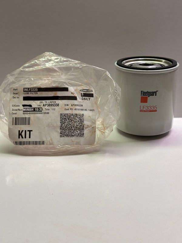 Fleetguard LF3335 Lube Filter, Spin-on Full Flow for Toyota 90915YZZD2