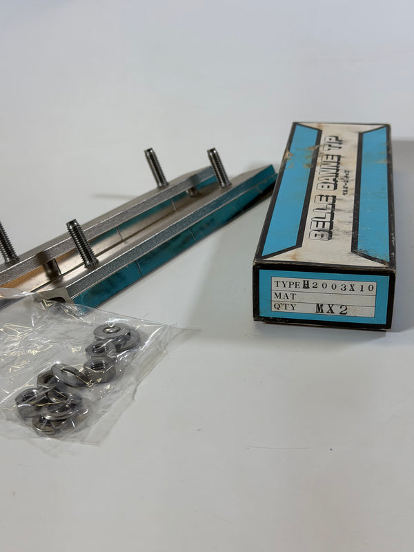 Belle Banne H Type Tungsten Tip Scraper Blades H2003X10