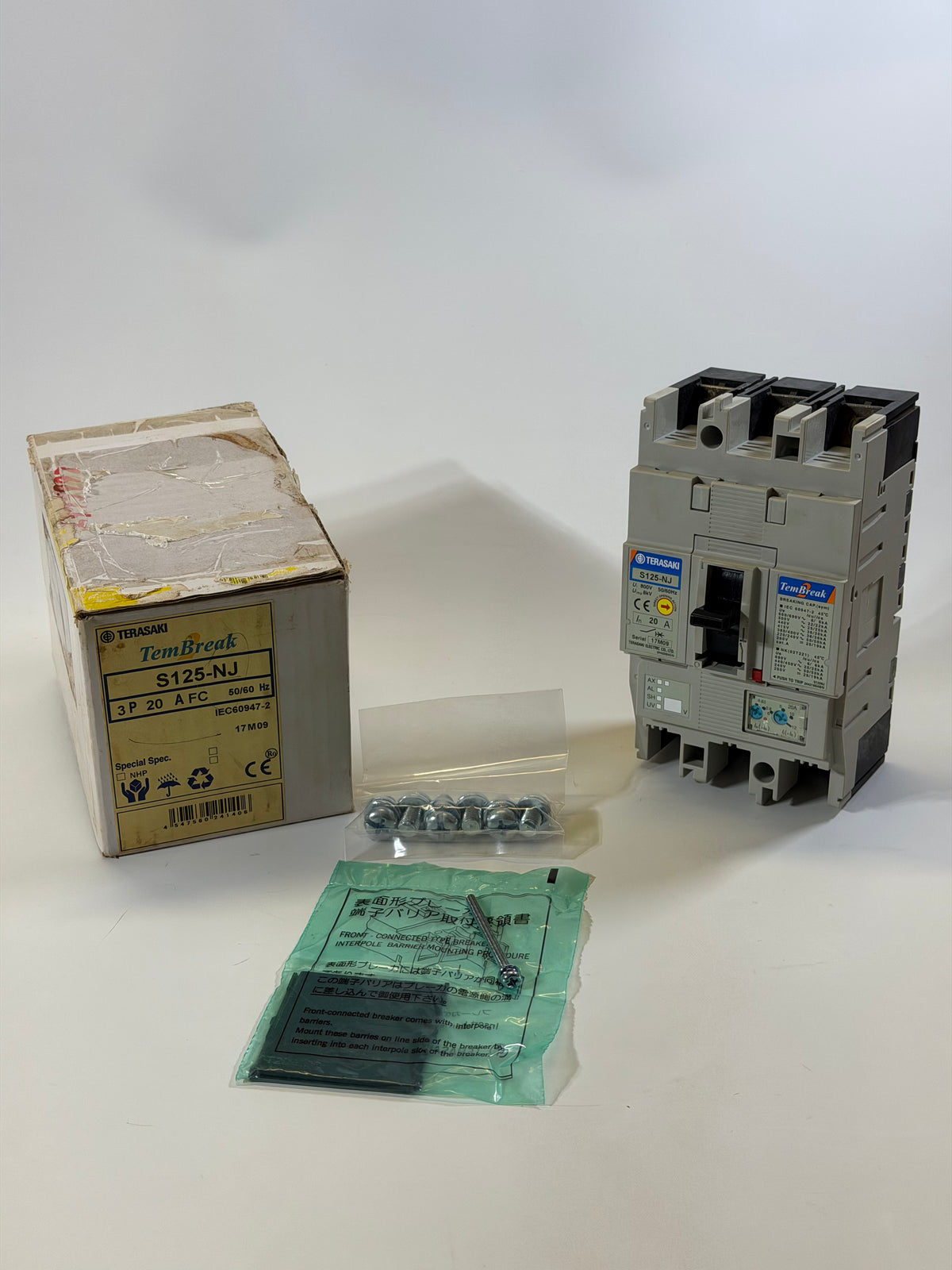 Terasaki Tembreak 2 S125-NJ 3P 20A FC Circuit Breaker