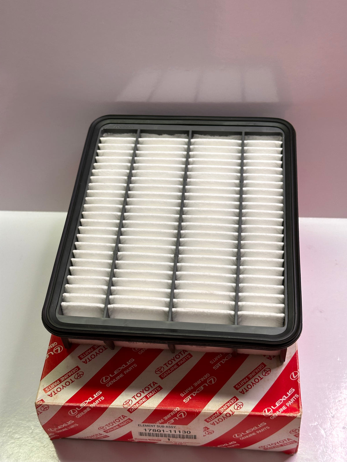 Toyota 17801-11130 Genuine Air Filter Element for Prado 1GDFTV