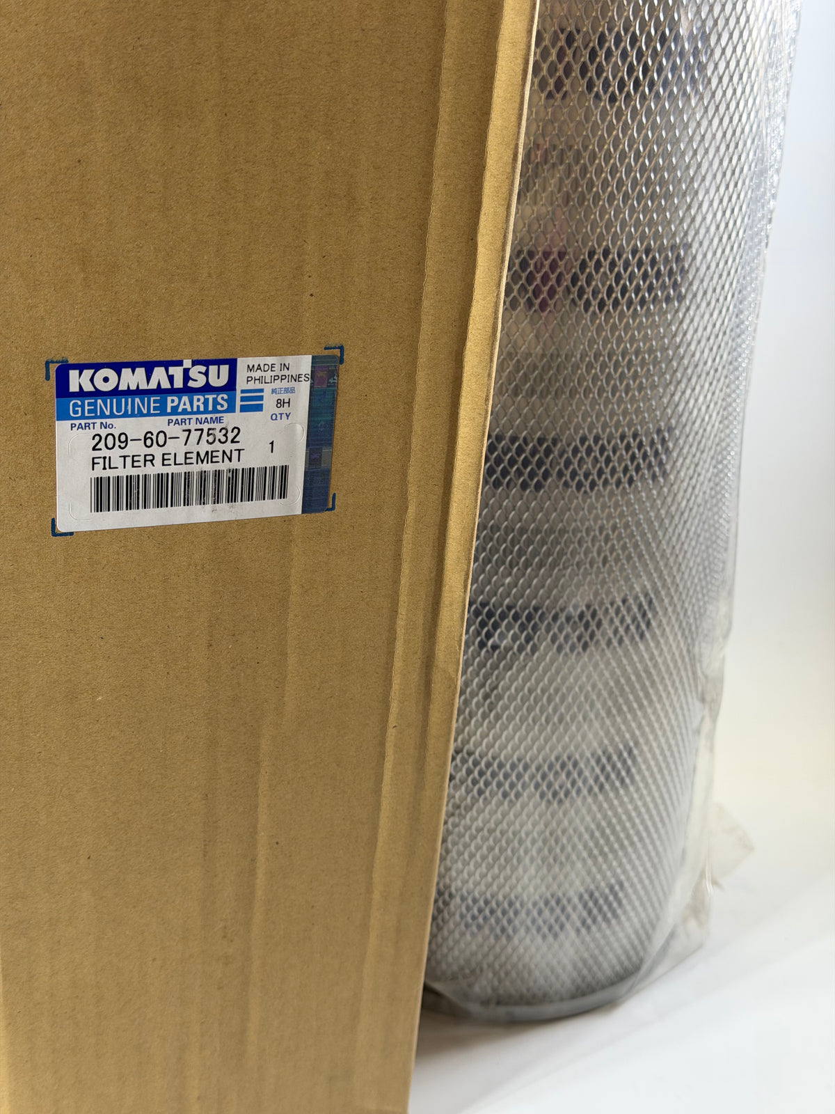 Komatsu 209-60-77532 Genuine Hydraulic Oil Filter Element