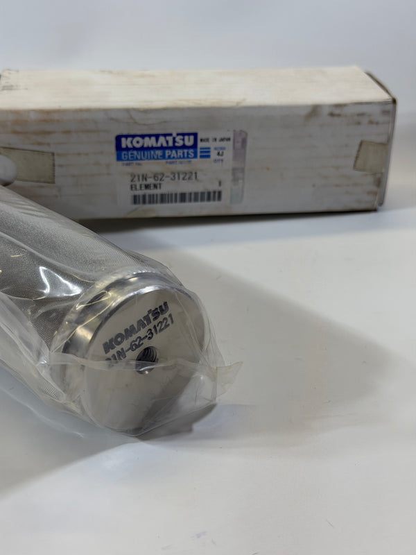 Komatsu 21N-62-31221 Genuine Hydraulic Filter Element