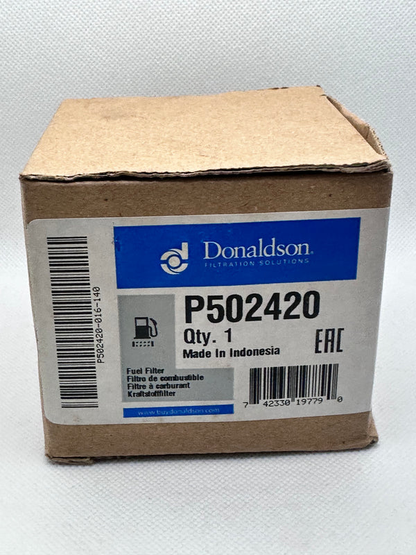 Donaldson P502420 Fuel Filter Cartridge for Perkins 26550005